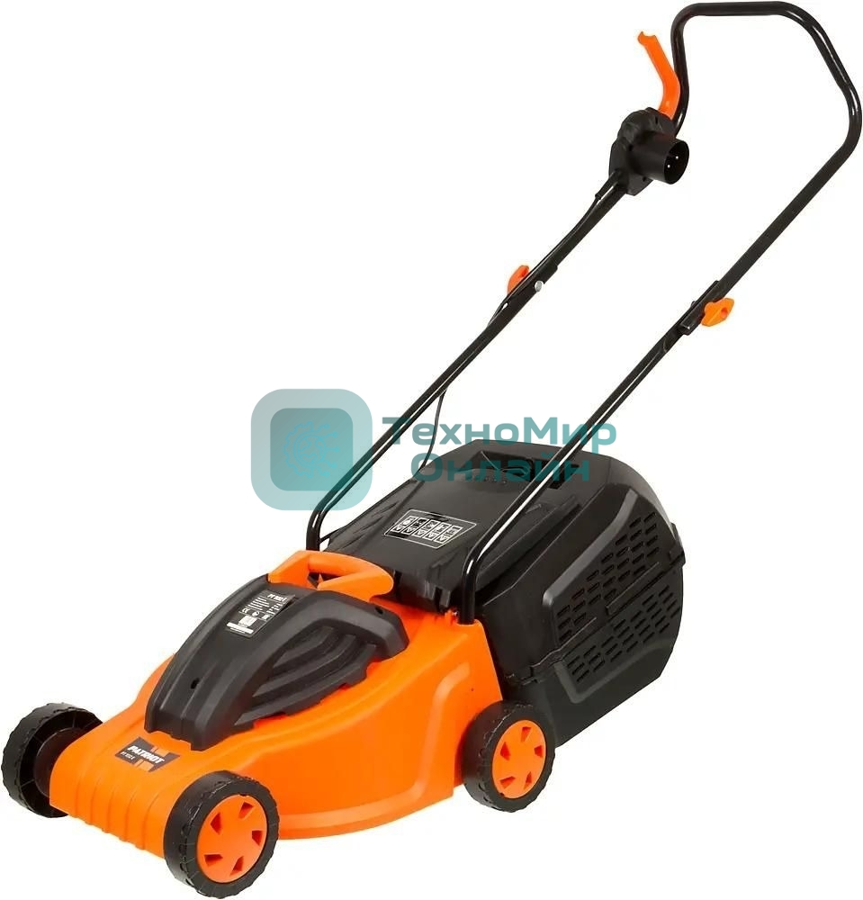 Газонокосилка электрическая PATRIOT PT 1132E, 1000 Вт, 32 см, индукционный двигатель