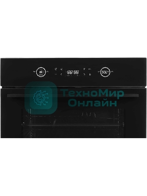 Духовой шкаф электрический Hyundai HEO 6752 BG черное стекло