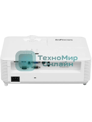 Проектор INFOCUS IN0022SL DLP, 4000 lm, SVGA, 30 000:1, 1.942.16:1, 2xHDMI 1.4, VGA in/out, S-Video, 3.5мм in/out, USB-A, RS-232, лампа 15 000ч.(ECO mode), 10W, 27дБ, 2,6 кг, БЕЛЫЙ