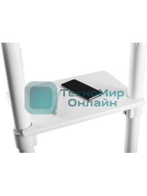 Стойка для телевизора Cactus CS-ST1146WT белый, 37