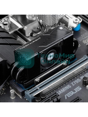 Радиатор для SSD Thermalright HR-10-2280-PRO-BL черный алюминий Ret