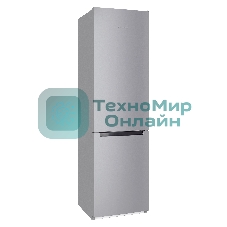 Холодильник Nordfrost NRB 154 S серый матовый двухкамерный 238/115 л морозилка снизу, капельная система