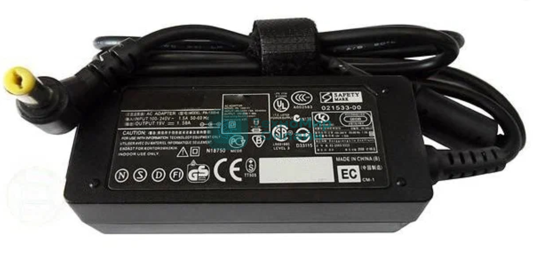 Блок питания (сетевой адаптер) для нетбуков Acer LiteON 19V 1.58A 5.5x1.7 HC