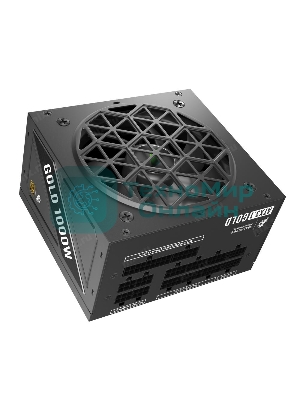 Блок питания 1STPLAYER NGDP Gold, 1000Вт, 80 PLUS Gold, 120мм, модульный, черный