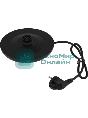 Чайник электрический SUPRA KES-1824 1.8 л, 1500 Вт, серебристый/черный (корпус: нержавеющая сталь)