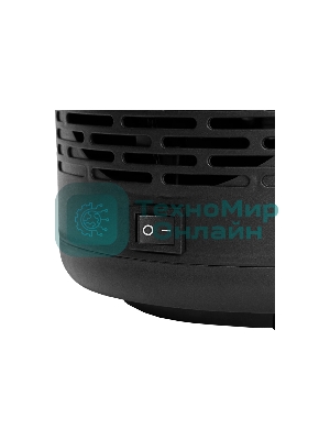 Тепловентилятор керамический Denzel DTFC-2000, 1000/2000 Вт, 20 м2, пульт, 3 режима, термостат