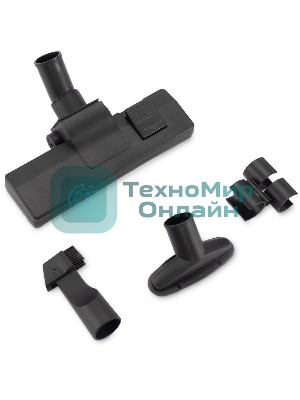 Пылесос Hyundai HYV-C3500 белый/бирюзовый, 380/2220 Вт, уборка сухая, пылесборник контейнер 2.5 л