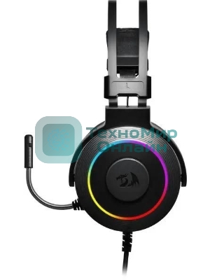 Гарнитура Redragon Lamia 2 чёрный, проводная, USB, подсветка