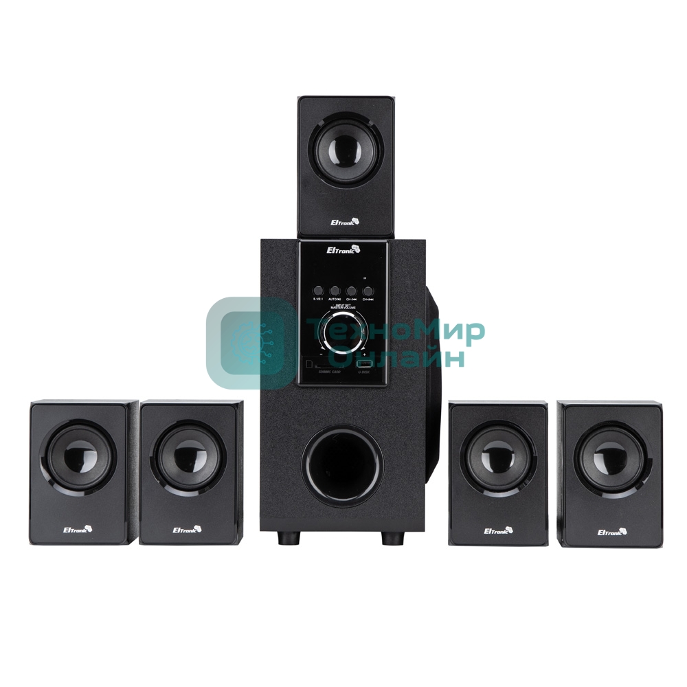 Акустическая система ELTRONIC (30-46) HOME SOUND черный