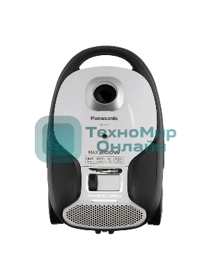 Пылесос Panasonic MC-CJ915W белый/черный, 380 Вт/2100 Вт, уборка сухая, пылесборник мешок 6 л