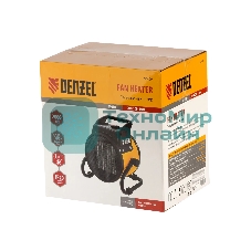 Тепловая пушка керамический нагреватель (тепловентилятор) Denzel DHC 2-100, 230В, 0,025/1/2 кВт