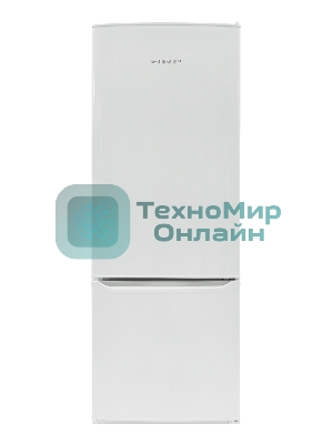Холодильник Pozis МИР ХМ-162-2 W белый двухкамерный 205/80л морозилка снизу
