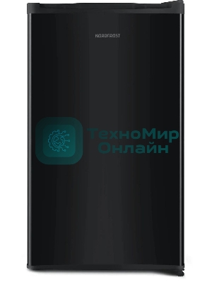 Холодильник Nordfrost RF 90 B черный однокамерный 80л морозилка отсутствует, ручное размораживание