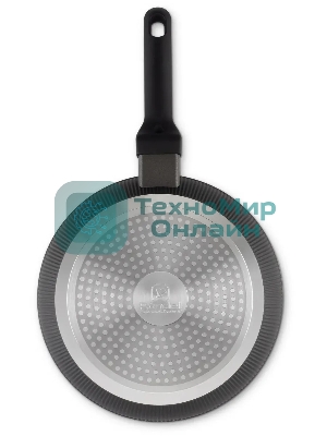 Сковорода Rondell Shell RDA-1928 круглая 24 см, покрытие: Xylan Plus ручка несъемная (без крышки) серый