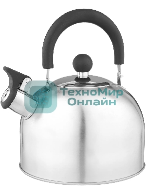 Чайник для плиты MALLONY MAL-039-MP 2.3 л матовый, со свистком (985605)