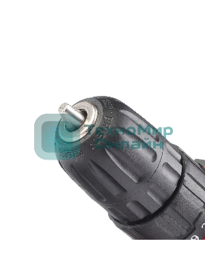 Дрель-шуруповерт аккумуляторная ПОБЕДА ДА-12П/2 Ли, 1 АКБ, 12В, 2,0 Ач, 25Нм, 2 скорости, кейс, комплект сверел и бит