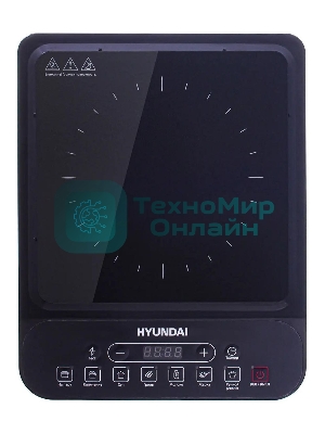 Плита настольная электрическая Hyundai HYC-0101 черный эмаль (настольная)