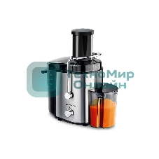 Соковыжималка Zigmund & Shtain EJ-751 стальной/чёрный, центробежная, 1000 Вт, 900 мл, механическое