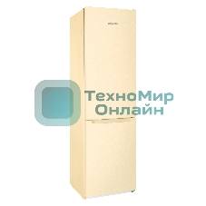 Холодильник Nordfrost NRB 164NF E бежевый двухкамерный 238/105 л морозилка снизу, No Frost