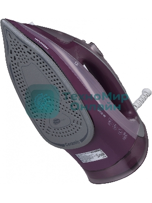 Утюг Hyundai H-SI01780 3100Вт розовый/бордовый