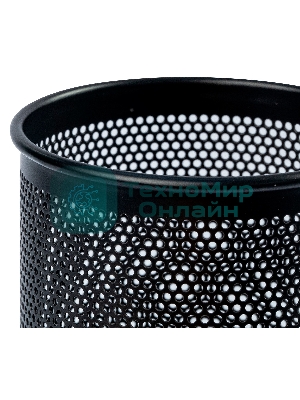 Подставка Deli E909 для письменных принадлежностей, черный, металл, сетка