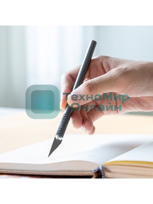 Резак-скальпель Deli 2102 10 сменных лезвия сталь пластиковая коробка