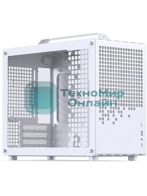 Компьютерный корпус без блока питания Case JONSBO Z20, Mini-Tower, TG, no fan, 1xUSB-A 3.2 + 1xUSB-C 3.2, mATX, mITX White