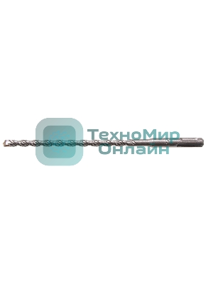 Бур по бетону Denzel двойная спираль, Cobalt W-tip, 8x210 мм, SDS PLUS