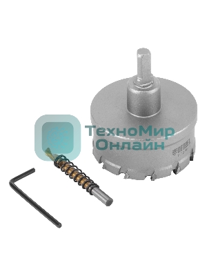 Коронка по металлу Denzel твердосплавная, 70 мм