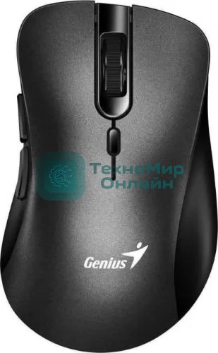 Мышь беспроводная Genius Ergo 8100S черный, 1600 dpi, радиоканал, USB, кнопки - 6