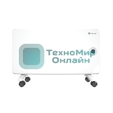 Конвектор электрический Thermex Frame 1500E белый, 1500 Вт, 20 м2, термостат, дисплей