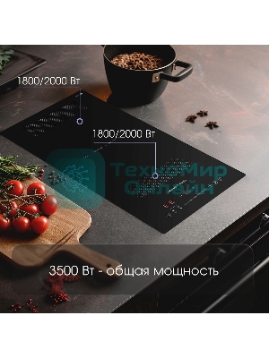 Варочная панель Zigmund & Shtain CI 61.3 B черный