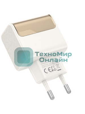Сетевое зарядное устройство HOCO CS71A 1USB+1Type-C 3.0A PD20W+QC3.0 белый