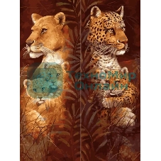 Картина по номерам БЕЛОСНЕЖКА 970-AS Оптическая иллюзия