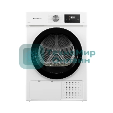 Сушильная машина Kuppersberg DM 593 W, High-Tech, загрузка 8 кг, 15 программ, тепловой насос, электронное кнопочное управление, корзина для сушки, блокировка от детей, энергоэффективность А++, белый