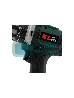 Дрель-шуруповерт Klpro KLDM18BH-13, 18 В, 2 Ач, 70 Нм,  бесщеточный, ударный