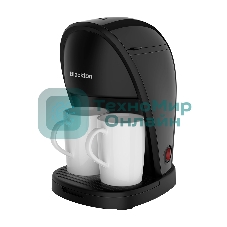 Кофеварка капельная Blackton Bt CM1113 Black. Мощность: 450 Вт, Объем: 0.3 л, Многоразовый фильтр и мерная ложка в комлекте, Одновременное приготовление 2-ух чашек кофе, Объем одной чашки: 0.15 л, Две керамические чашки в комплекте, Индикатор включения/отключения, Защита от перегрева, Электропитание 220-240 В, 50-60 Гц