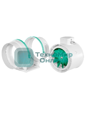 Вентилятор бытовой канальный смешанного типа Ballu BIMF-CO 200
