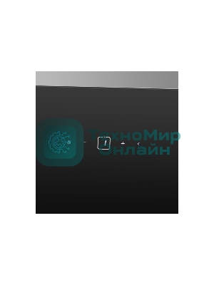 Вытяжка наклонная Maunfeld Medway 60 черная, 60 см, 1000 куб. м/ч, 54 дБ