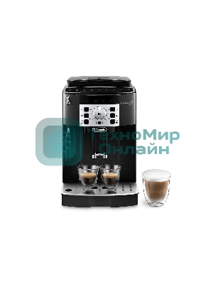 Кофемашина автоматическая DeLonghi ECAM 22.110.B черный, исп. кофе - молотый/зерновой, 1.8 л, 1450 Вт, 15 Бар.