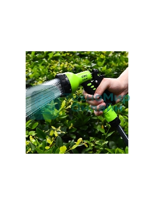 Пистолет-распылитель поливочный Deli DL8760 9 режимов распыления, диаметр шланга 3/4