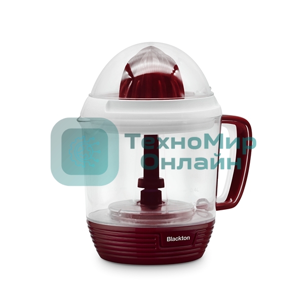 Соковыжималка Blackton Bt J1112 бордовый/белый, цитрусовая, 25 Вт, 1200 мл, механическое