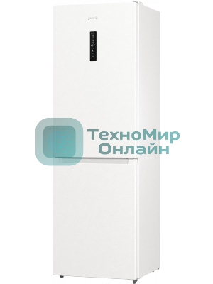 Холодильник Gorenje NRKP61EA2W4 белый двухкамерный 203/99л морозилка снизу, No Frost