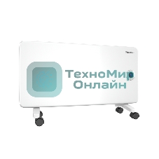Конвектор электрический Thermex Frame 1500E белый, 1500 Вт, 20 м2, термостат, дисплей