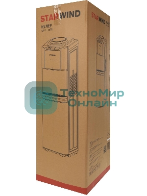 Кулер Starwind SW-1115EB напольный, электронный, черный