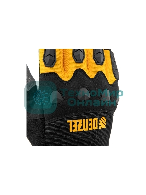 Перчатки универсальные Denzel 68003 усиленные, с защитными накладками, размер 10