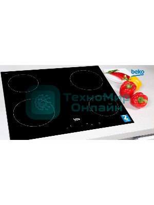 Встраиваемая электрическая варочная панель Beko HIC 64400 E, черный
