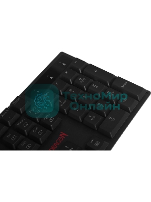 Клавиатура проводная Redragon Apas, USB, черный