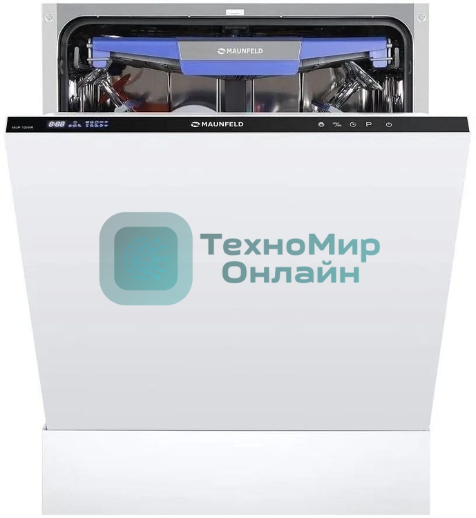Встраиваемая посудомоечная машина Maunfeld MLP-12IMR, черный, 59.8 см, 14 компл., 44 дБ, класс A++