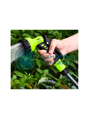 Пистолет-распылитель поливочный Deli DL8760 9 режимов распыления, диаметр шланга 3/4